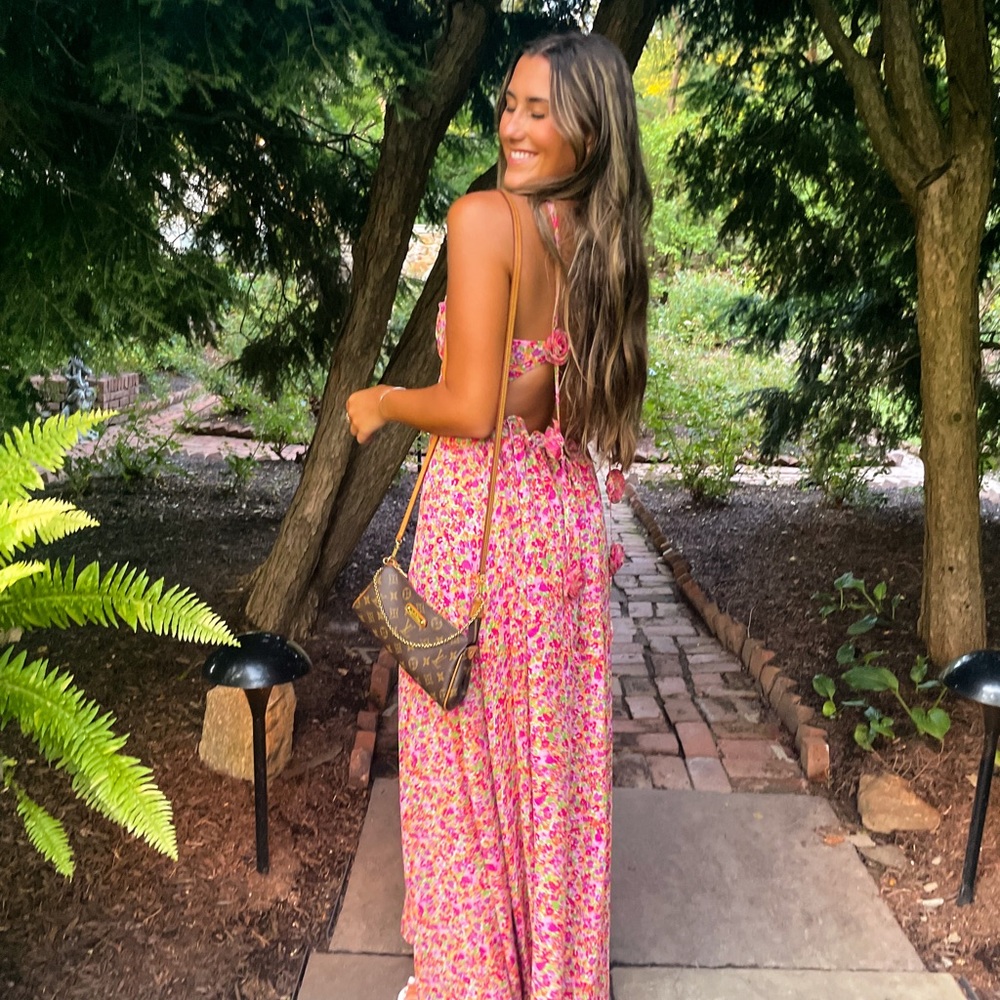 For Love and Lemons Size M Suzette Maxi dress, worn once! - Picture 2 of 6